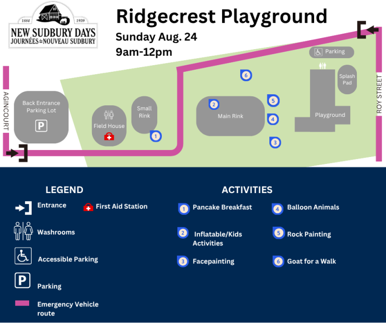 Ridgecrest Venue – New Sudbury Days